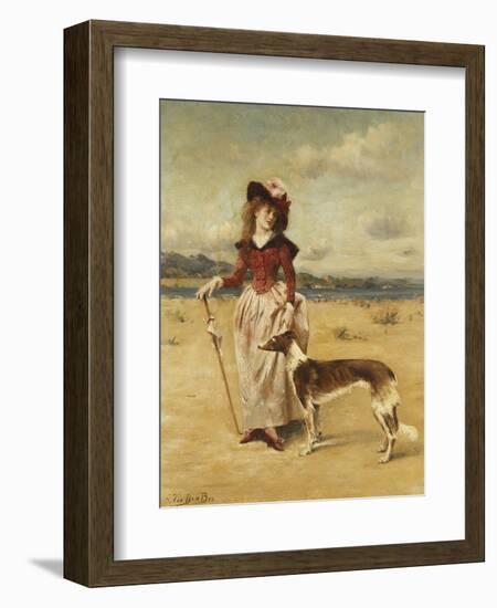 On the Beach-Bos George-Framed Giclee Print
