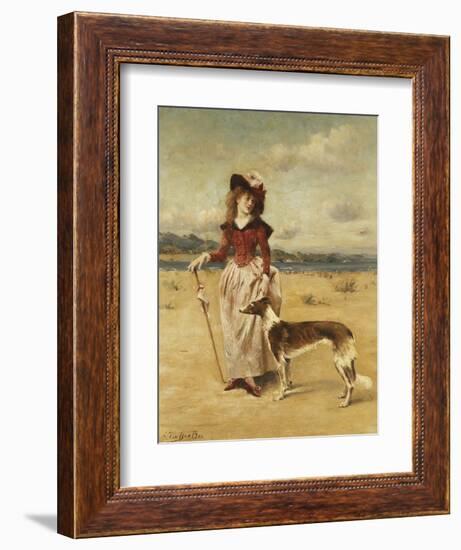 On the Beach-Bos George-Framed Giclee Print