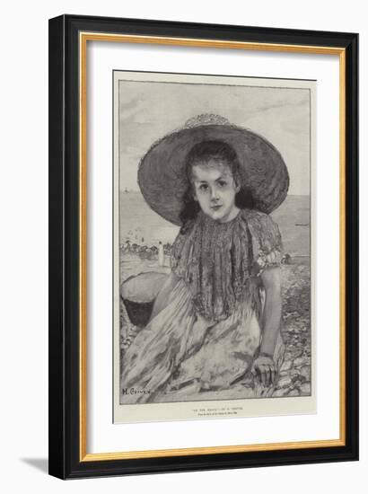 On the Beach-Henri Gervex-Framed Giclee Print