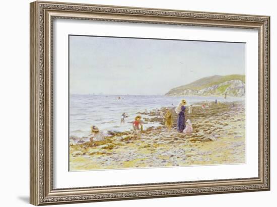 On the Beach-Helen Allingham-Framed Giclee Print