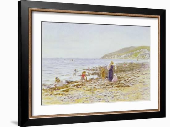 On the Beach-Helen Allingham-Framed Giclee Print