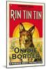 On the Border, Rin Tin Tin, 1930-null-Mounted Art Print