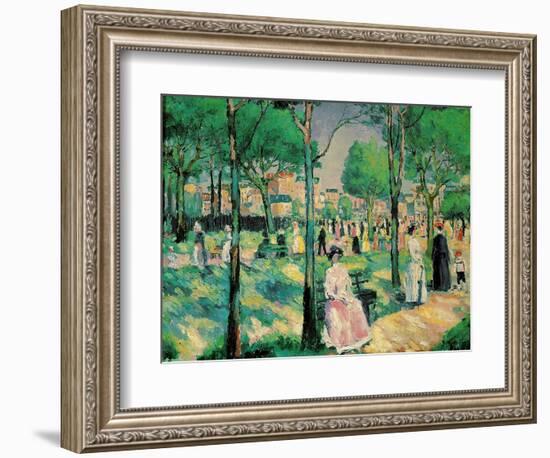 On the Boulevard, 1903-Kazimir Malevich-Framed Giclee Print