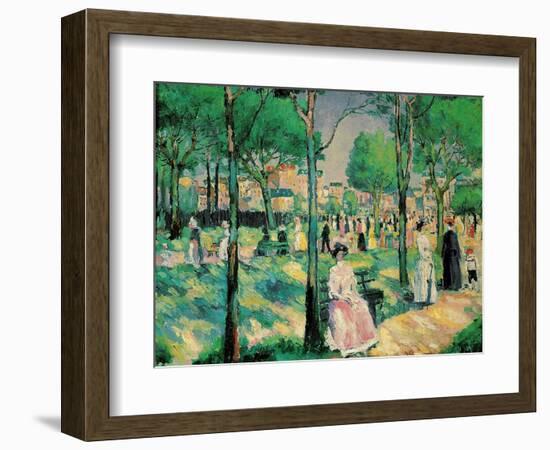 On the Boulevard, 1903-Kazimir Malevich-Framed Giclee Print