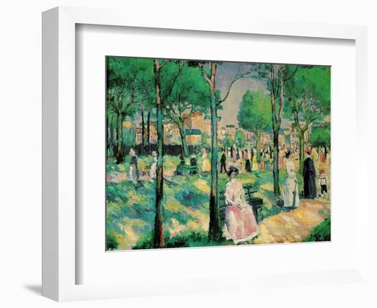 On the Boulevard, 1903-Kazimir Malevich-Framed Giclee Print