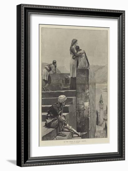 On the Castle at Scutari, Albania-Richard Caton Woodville II-Framed Giclee Print