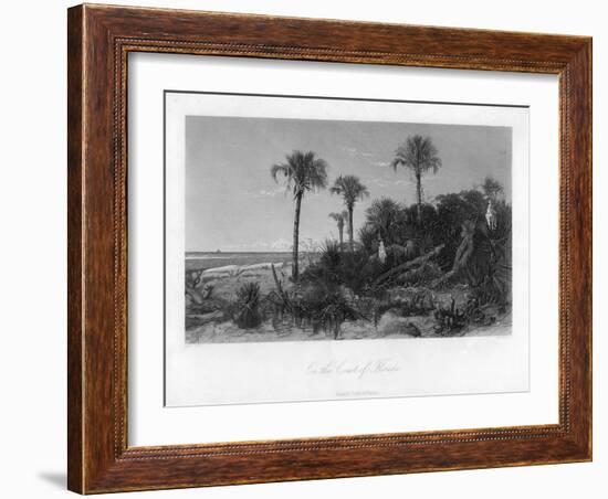 On the Coast of Florida-R Hinshelwood-Framed Giclee Print