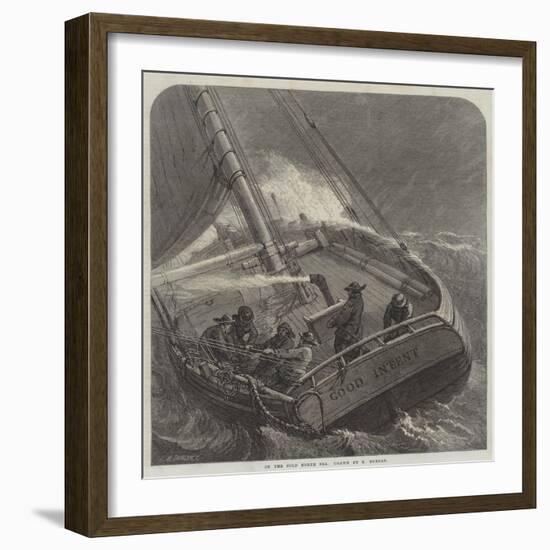 On the Cold North Sea-Edward Duncan-Framed Giclee Print