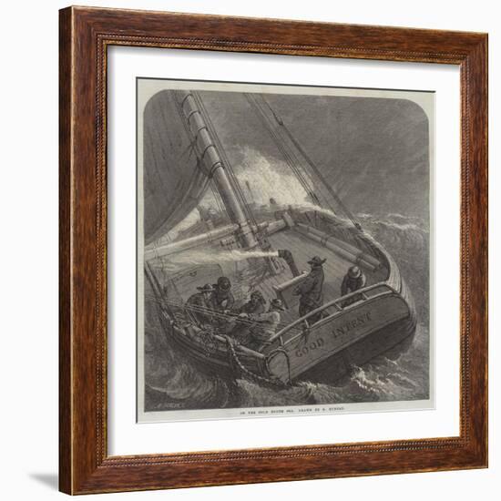 On the Cold North Sea-Edward Duncan-Framed Giclee Print