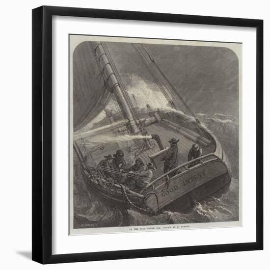 On the Cold North Sea-Edward Duncan-Framed Giclee Print