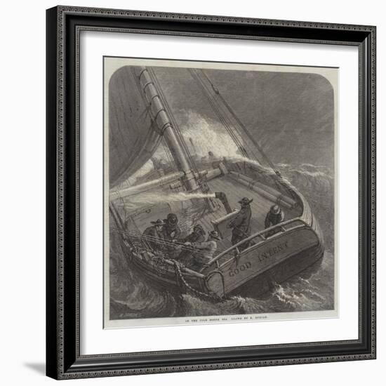 On the Cold North Sea-Edward Duncan-Framed Giclee Print