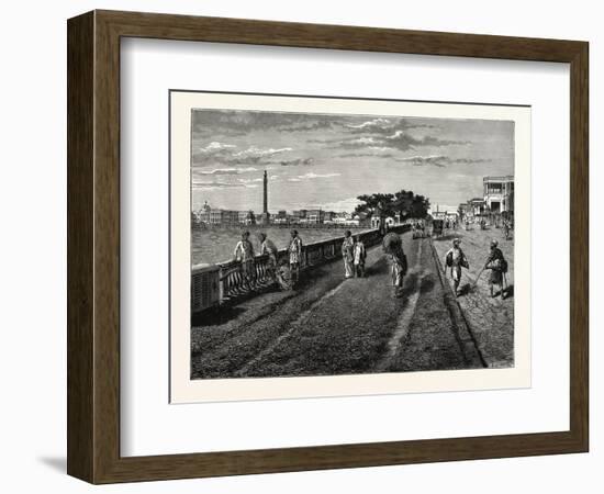 On the Course (Maidan)-null-Framed Giclee Print