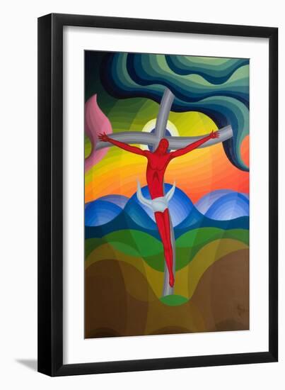 On the Cross, 1992-Emil Parrag-Framed Giclee Print