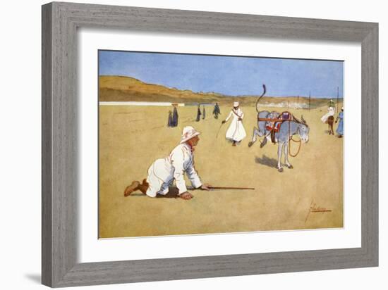 On the Dam Road, Assouan', 1908-Lance Thackeray-Framed Giclee Print