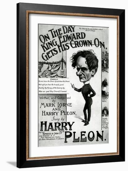 On the Day King Edward Gets His Crown On-null-Framed Giclee Print