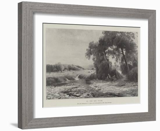 On the Dee, Wales-John Clayton Adams-Framed Giclee Print