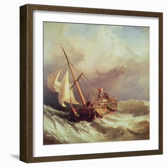 On the Dogger Bank, 1846-William Clarkson Stanfield-Framed Giclee Print