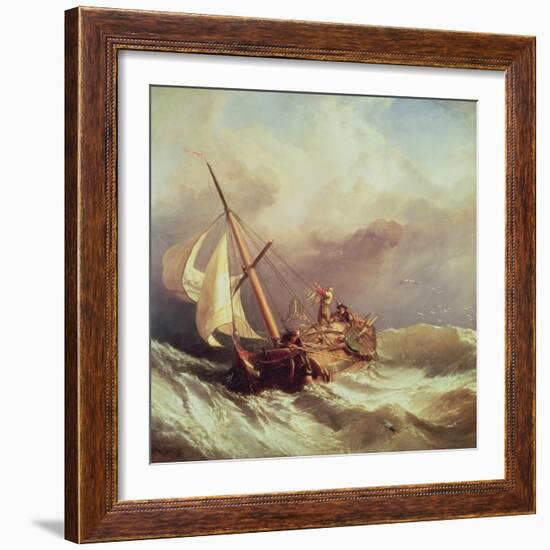 On the Dogger Bank, 1846-William Clarkson Stanfield-Framed Giclee Print