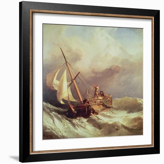 On the Dogger Bank, 1846-William Clarkson Stanfield-Framed Giclee Print