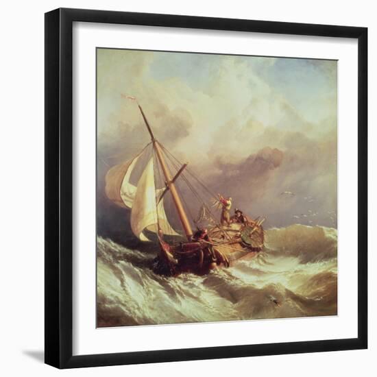 On the Dogger Bank, 1846-William Clarkson Stanfield-Framed Giclee Print