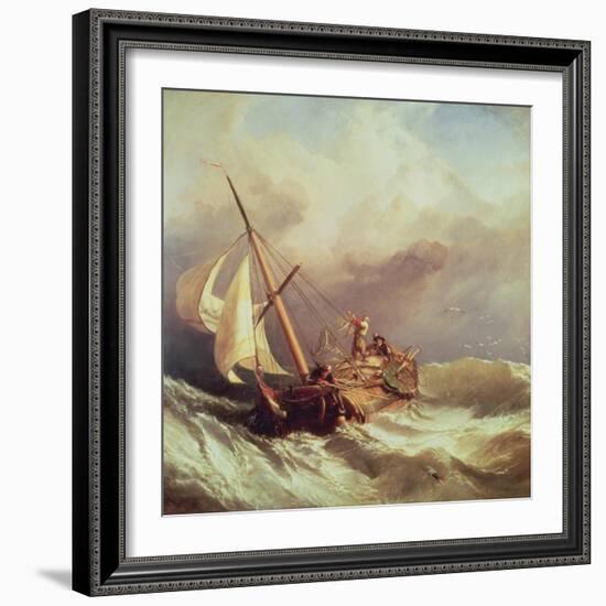 On the Dogger Bank, 1846-William Clarkson Stanfield-Framed Giclee Print