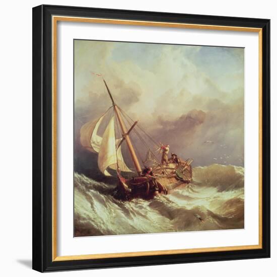 On the Dogger Bank, 1846-William Clarkson Stanfield-Framed Giclee Print