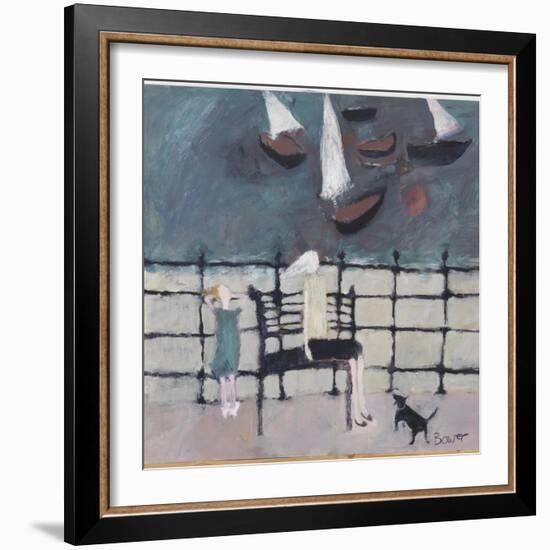 On the Edge, 2008-Susan Bower-Framed Giclee Print