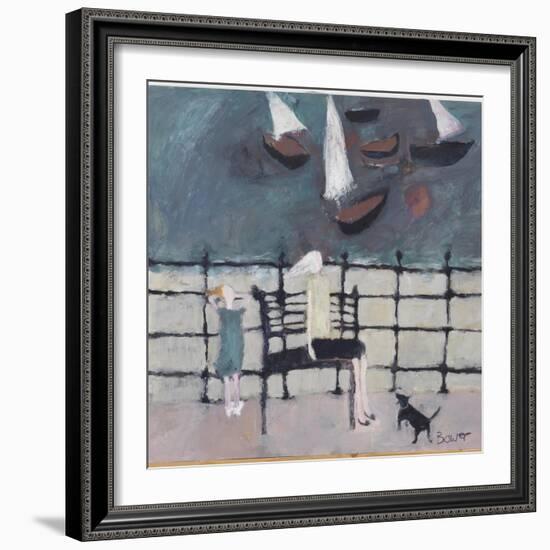 On the Edge, 2008-Susan Bower-Framed Giclee Print