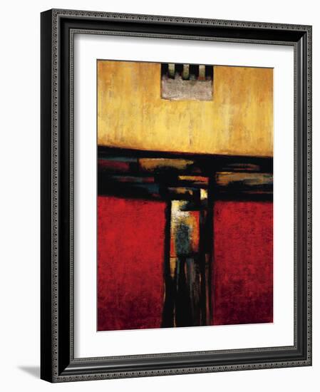 On the Edge I-Max Hansen-Framed Art Print