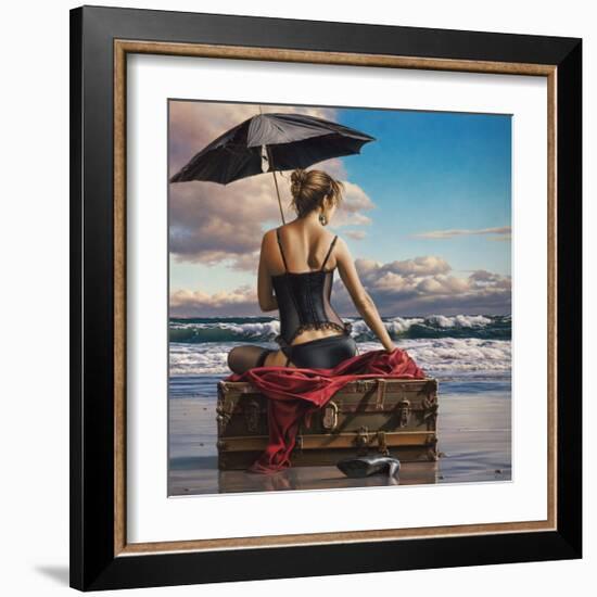 On the Edge of the World-Paul Kelley-Framed Art Print