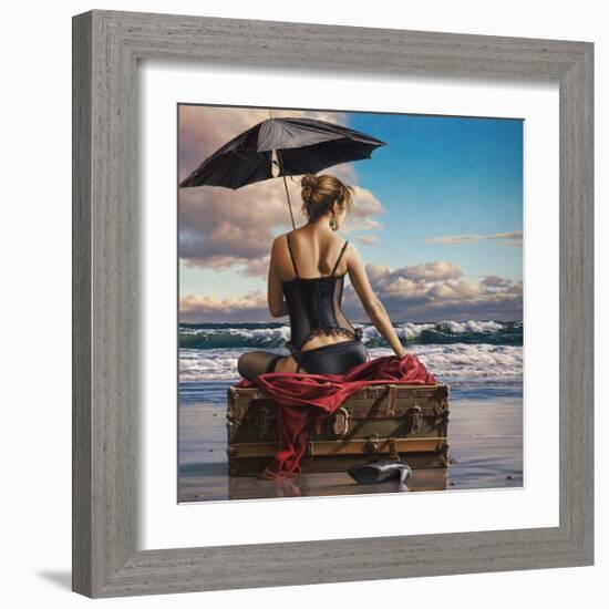 On the Edge of the World-Paul Kelley-Framed Art Print