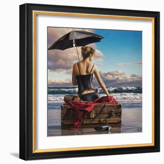 On the Edge of the World-Paul Kelley-Framed Art Print