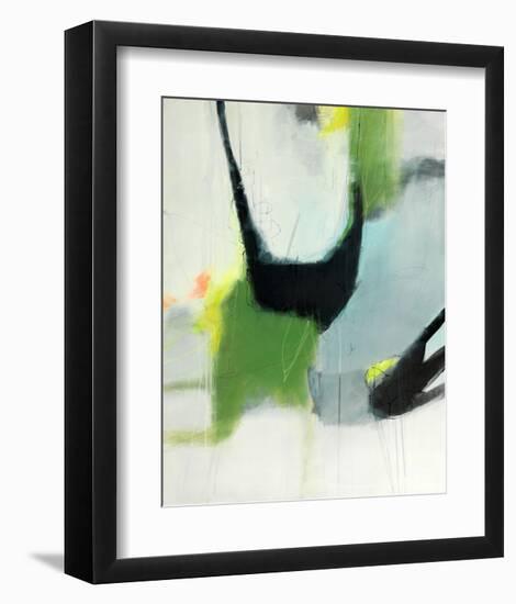 On the Edge-Sidsel Brix-Framed Art Print