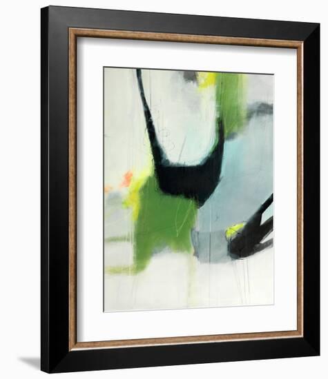 On the Edge-Sidsel Brix-Framed Art Print