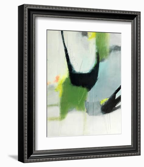 On the Edge-Sidsel Brix-Framed Art Print