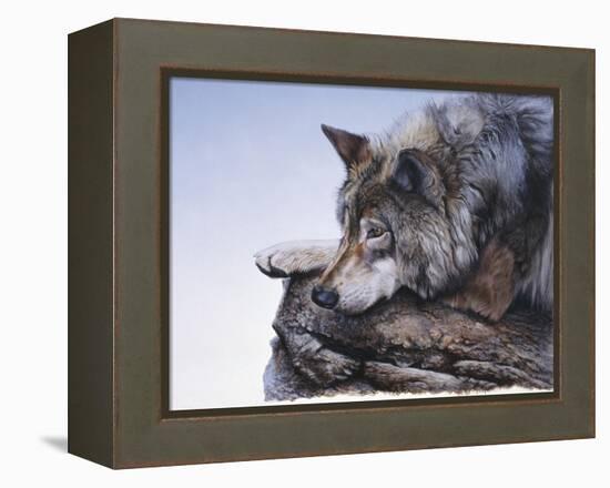 On the Edge-Rusty Frentner-Framed Premier Image Canvas