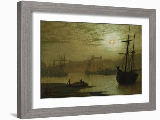 On the Esk, Whitby, 1877-William Bradford-Framed Giclee Print