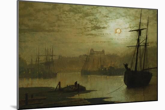 On the Esk, Whitby, 1877-William Bradford-Mounted Giclee Print