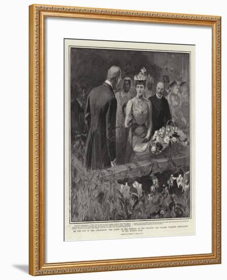 On the Eve of the Coronation-Sydney Prior Hall-Framed Giclee Print
