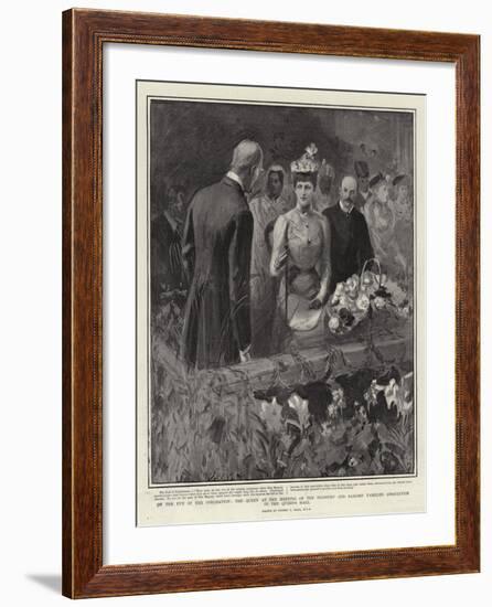 On the Eve of the Coronation-Sydney Prior Hall-Framed Giclee Print