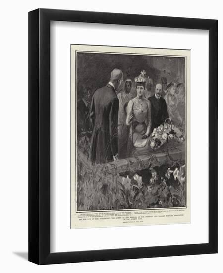 On the Eve of the Coronation-Sydney Prior Hall-Framed Giclee Print