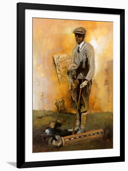 On the Fairway-Roya Azim-Framed Art Print