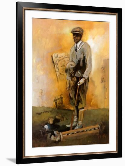 On the Fairway-Roya Azim-Framed Art Print