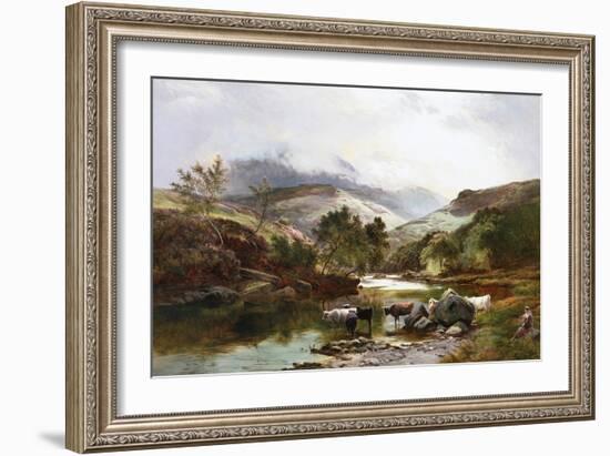 On the Falloch, Scotland-Sidney Richard Percy-Framed Giclee Print