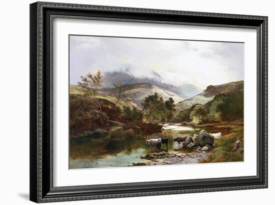 On the Falloch, Scotland-Sidney Richard Percy-Framed Giclee Print