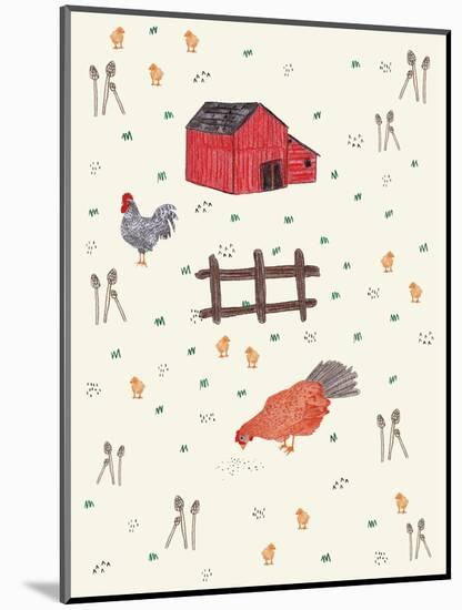 On the Farm-Cody Alice Moore-Mounted Art Print