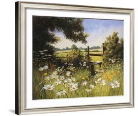 On the Footpath-Mary Dipnall-Framed Giclee Print