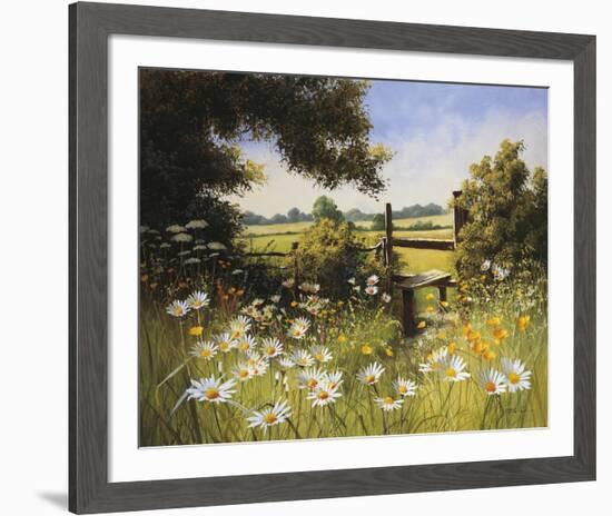 On the Footpath-Mary Dipnall-Framed Giclee Print