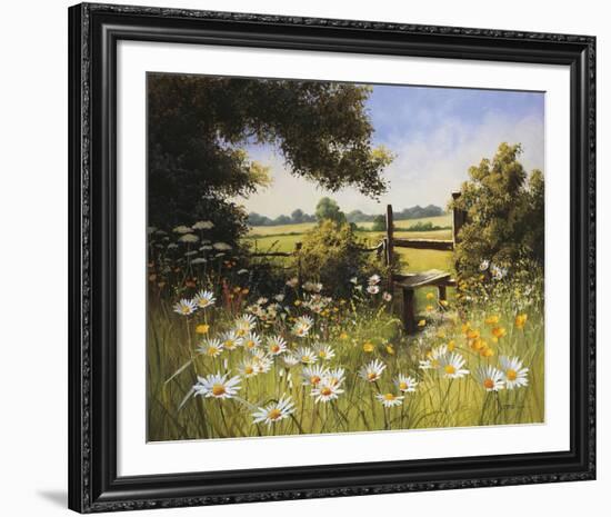 On the Footpath-Mary Dipnall-Framed Giclee Print