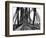On the Forth Bridge, C.1890-null-Framed Photographic Print
